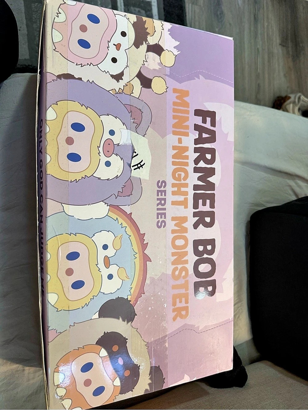 Finding Unicorn Farmer Bob Mini-Night Monster Series Whole Box Pink & Purple
